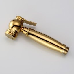 Ducha Higienica Dourado Luxo Gold Completa Banheiro Lavabo - 3