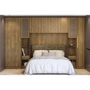 Ver imagem 3 de Multiuso Quarto Painel de Acabamento Adapt N525 230x56cm Branco - Kappesberg
