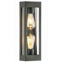 Ver imagem 3 de Kit 2 Arandelas Pretas Prime 2 Lâmpadas E27 Dital 13x8x40cm Interno Externo