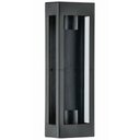 Ver imagem 4 de Kit 2 Arandelas Pretas Prime 2 Lâmpadas E27 Dital 13x8x40cm Interno Externo