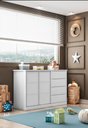 Ver imagem 1 de Cômoda Pérola Branco - Phoenix Baby