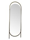 Ver imagem 1 de Espelho Decorativo de Chão Glam GG Dourado 2P 153x53cm Oblon