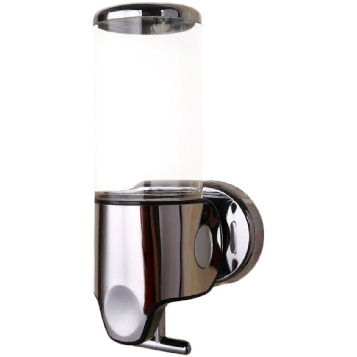 Suporte Dispenser Álcool Gel Shampoo Parede Sabonete 24cmx10cmx10cm - Transparente - 6