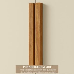 Guarda-roupa Casal com Espelho 8 Portas 4 Gavetas Paris - 7 Guarda-roupa Casal com Espelho 8 Portas 4 Gavetas Paris - 7