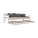 Ver imagem 3 de Bicama Madeira Maciça Com Colchões Inclusos Paris Multimóveis Vcr4160 Branco Branco
