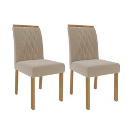 Conjunto para Sala de Jantar Mesa 210cm 8 Cadeiras Juliana  - 3