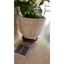 Ver mais imagens de Suporte para Vaso de Planta Redondo Rodinhas Silicone 35cm