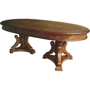 Mesa de Jantar Oval 220x110x079cm