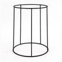 Ver imagem 4 de Suporte de Chão para Vaso de Plantas Redondo 31x50cm Preto - Nv520p
