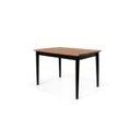 Ver imagem 2 de Mesa 6 Lugares Retangular Madeira Maciça Milena Preto
