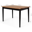 Ver imagem 3 de Mesa 6 Lugares Retangular Madeira Maciça Milena