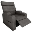Ver imagem 2 de Poltrona do Papai Reclinável Premium com Porta Copos e Porta Controle Toro Matrix Cor:linho Chumbo