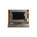 Ver imagem 3 de Home Vigo 2024 Painel P/ Tvs até 70" 3 Portas - Jequitiba/cinza Perolizado