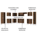 Ver imagem 5 de Armário de Cozinha Completa de Canto 513cm Rustic Emilly Big Madesa 02