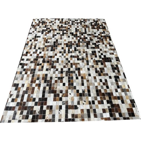 Tapete Couro Marrom Misto 2,00x1,50 sem Bordas