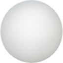 Ver imagem 1 de Globo Bolinha Vidro Branco Leitoso Fosco sem Colar 05x14