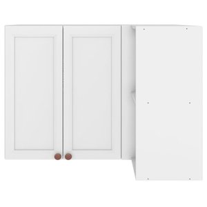 Armário Aéreo para Canto 2 Portas 2 Nichos Olivia