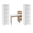 Ver imagem 2 de Conjunto Sala de Estar: Escrivaninha Link + 2 Estante Multy
