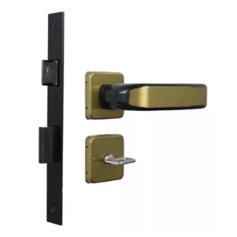 Fechadura Mgm Firenze Wc Roseta Quadrada Bronze