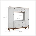 Ver imagem 2 de Cozinha Modulada 4 peças - Branco