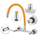 Ver imagem 2 de Torneira Misturador Cozinha de Parede Gourmet Colorido 1/4v.