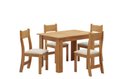 Ver imagem 2 de Mesa Jantar Palace Viero com 4 Cadeiras Veludo Creme