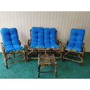 Ver imagem 1 de Conjunto De Bambu Cadeiras Sofás Poltronas Móveis Jardim