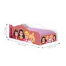 Mini Cama Fun Princesas Medievais Infantil Com Colchão - 2