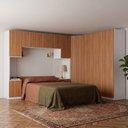 Ver imagem 1 de Guarda Roupa Planejado 12 Portas 6 Peças Hera CabeCasa MadeiraOriginals Algodão/Louro