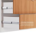 Ver mais imagens de Guarda Roupa Planejado 12 Portas 6 Peças Hera CabeCasa MadeiraOriginals Algodão/Louro