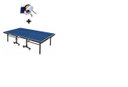 Ver imagem 2 de Mesa de Ping Pong Oficial Mdf 25mm 1008 Klopf + Kit Completo Klopf 5031