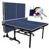 Mesa de Ping Pong Oficial Mdf 25mm 1008 Klopf + Kit Completo Klopf 5031 - 1