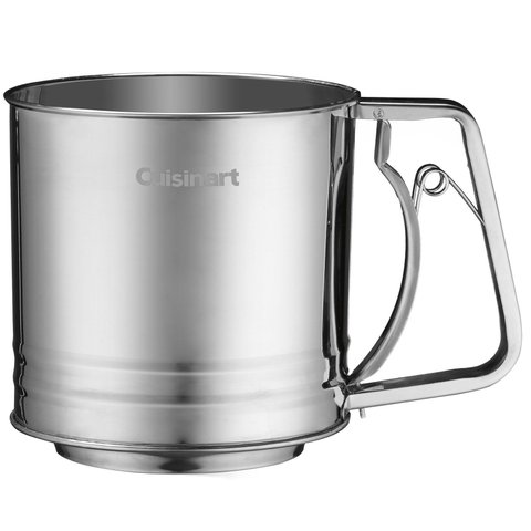 Cuisinart Peneira de Farinha Aço Inox Prata Elegante