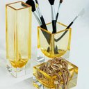 Ver imagem 3 de Porta Clips Âmbar Murano Cristais Cadoro