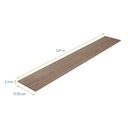 Ver imagem 4 de Kit Piso Vinílico Colado Régua Sofisticato 2mm 19m² Bege/Acácia