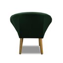 Ver imagem 6 de Kit 2 Poltronas Para Sala Decorativa Milena Veludo Verde Adonai Estofados