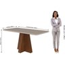 Mesa de Jantar 160cm Maite Cimol - 2