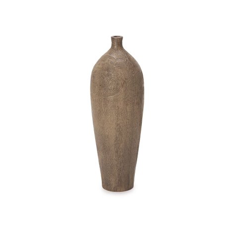 Vaso Decorativo Marrom em Poliresina 30x10,5cm Mart