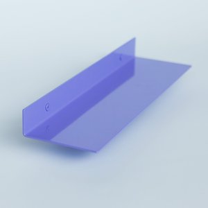 Prateleira Flutuante Chapa Metal 30cm