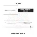 Ver imagem 4 de Faca Para Churrasco Linha Euro kit Com 12 Unidades