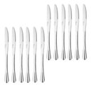 Ver imagem 2 de Faca Para Churrasco Linha Euro kit Com 12 Unidades