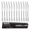 Faca Para Churrasco Linha Euro kit Com 12 Unidades - 1
