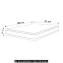Ver imagem 4 de Colchão Solteiro Double Face Black & White Air D45 88x188x27cm - Castor