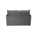 Ver imagem 4 de Sofá Pequeno 02 Lugares 150cm Mobi Suede Cinza Herrero