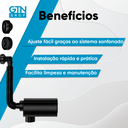 Ver imagem 6 de Sifão Copo de Parede Sanfonado Universal Black Blukit 7/8 X Dn38