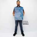 Ver imagem 2 de Quadro Decorativo em Canvas Abstrato Azul Diamante TaColado Borda Infinita 60 x 40cm