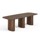 Ver imagem 3 de Mesa de Jantar Orgânica Tivoli 320cm X 110cm 10 Lugares Lamina Cinamomo Castanho