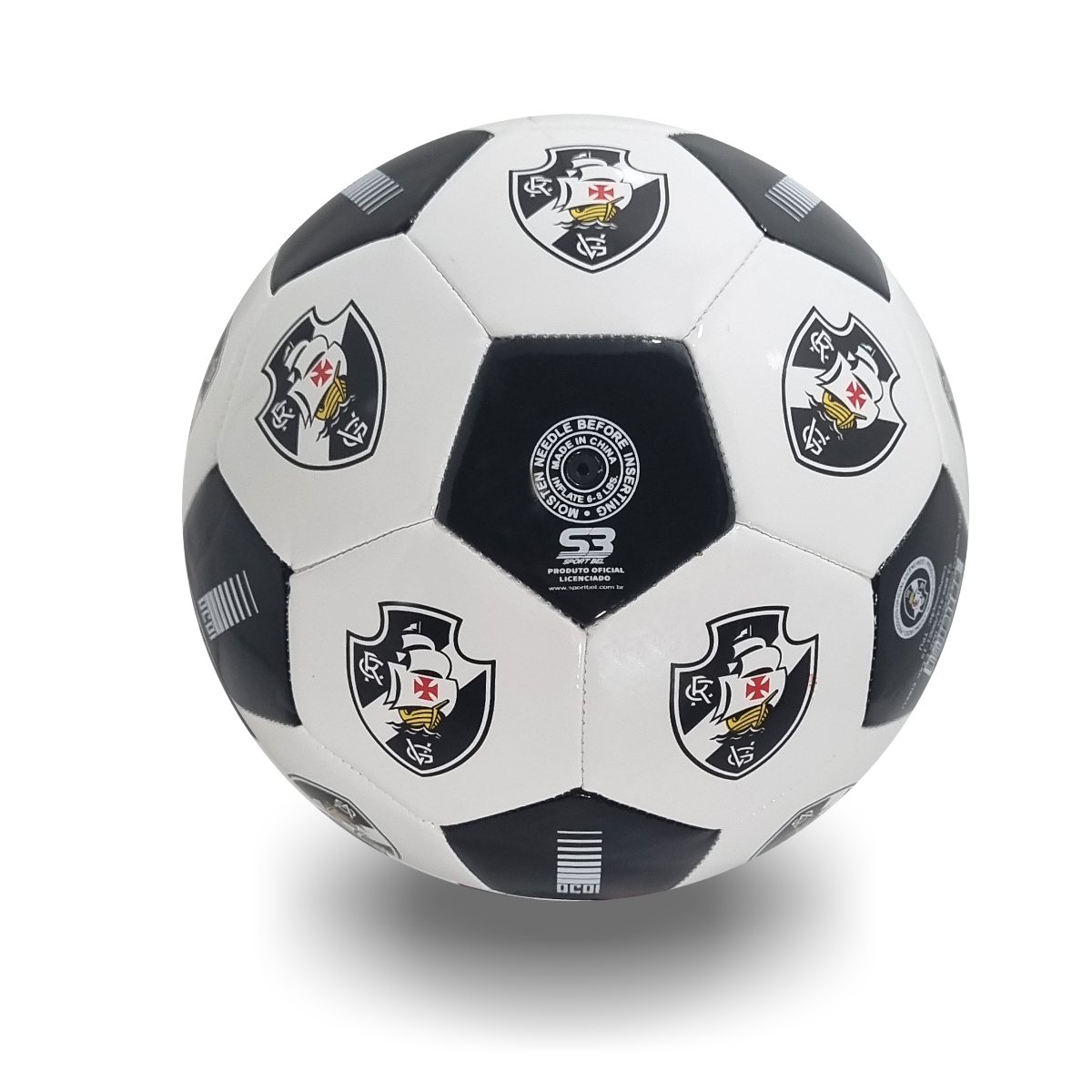 Bola Oficial Vasco Futebol de Campo Cpo-7 - 3