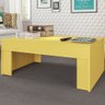 Mesa de Centro Prada Amarelo Acetinado - Atualle Móveis - 1