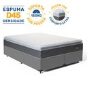 Ver imagem 3 de Cama Box com Colchão de Espuma D45 Pillow Top Fort Comfort Queen 158cm